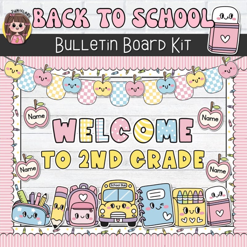Bulletin Boards 2nd Grade - Etsy