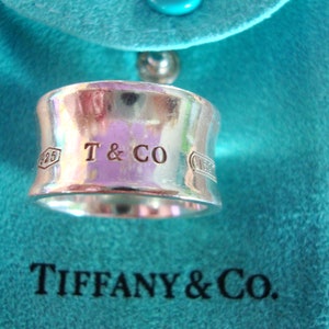 Tiffany & Co. Sterling Silver 1837 Band Ring - Ann's Fabulous Closeouts