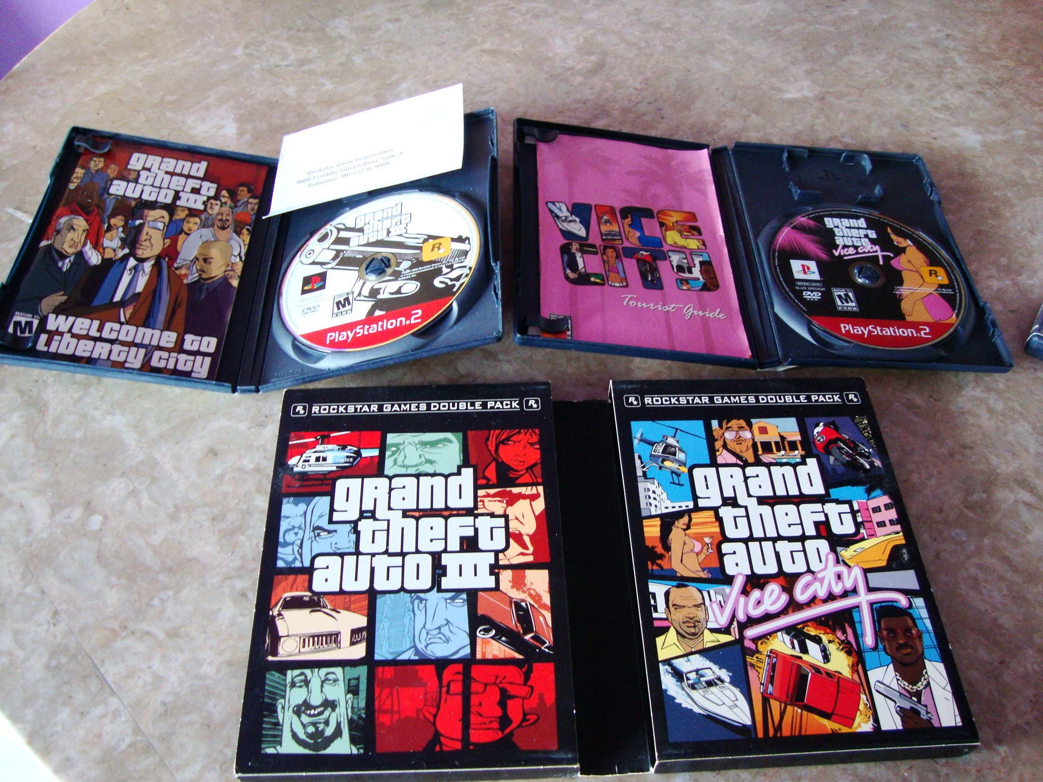 Grand Theft Auto Double Pack: Grand Theft Auto III / Grand Theft Auto: Vice  City