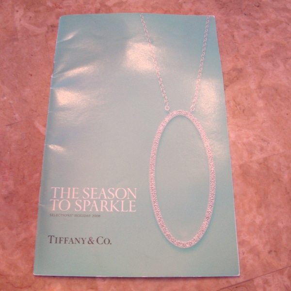 TIFFANY & Co. The SEASON To SPARKLE Selections Holiday 2008 Collectible Catalogue Diamonds Designer Collections Peretti Picasso Gehry More!