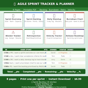 Agile sprinttracker
