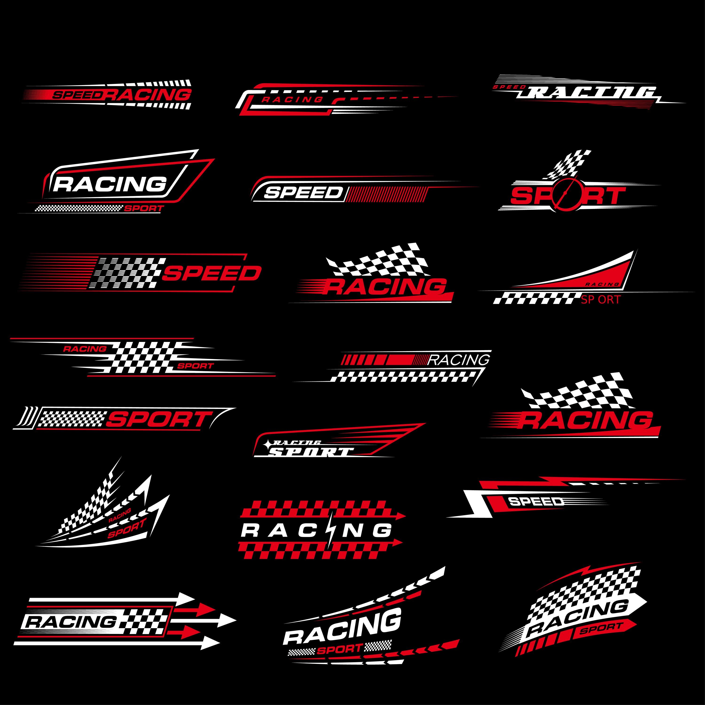 Frame Logo Racing Racing Graphics Logo Designs SVG ESP AI Png - Etsy