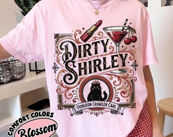 Princess Donut Dirty Shirley Shirt Comfort Colors, Dungeon Crawler Carl Tshirt, Desperado Club Shirts, Goddamnit Donut,Sci Fi Book Merch