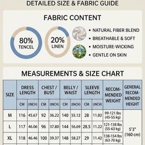 Boho Embroidered Maternity Dress, Flowy Tencel Pregnancy Gown, Minimalist Baby Shower Dress, Cottagecore Postpartum Summer Dress for Women image 5