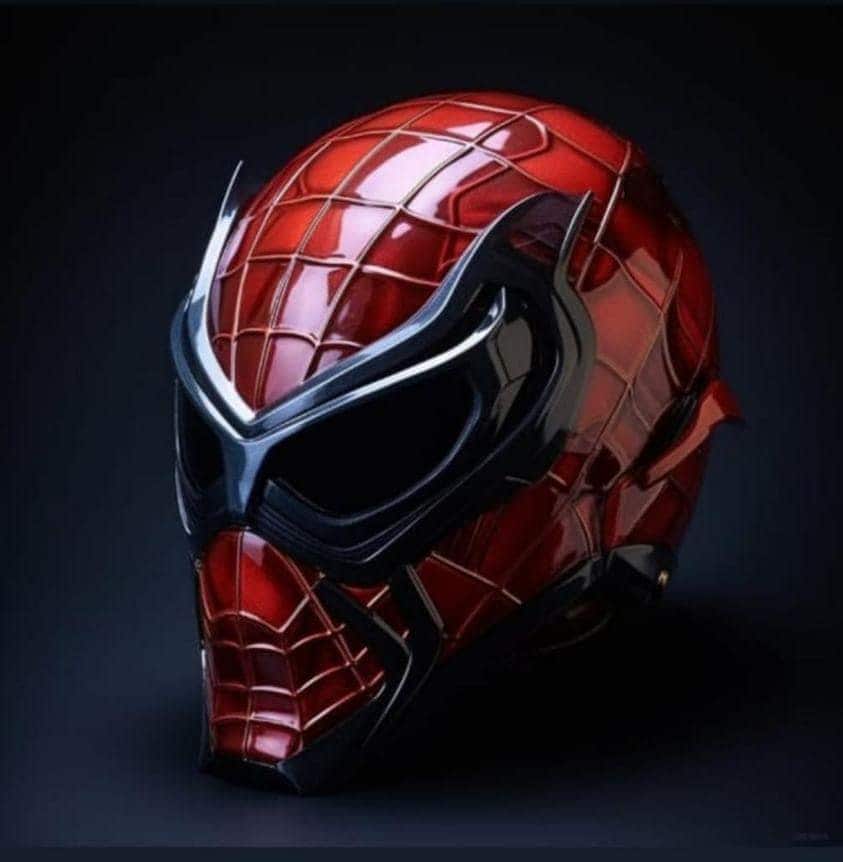 Spiderman motorcycle helmet - Etsy 日本