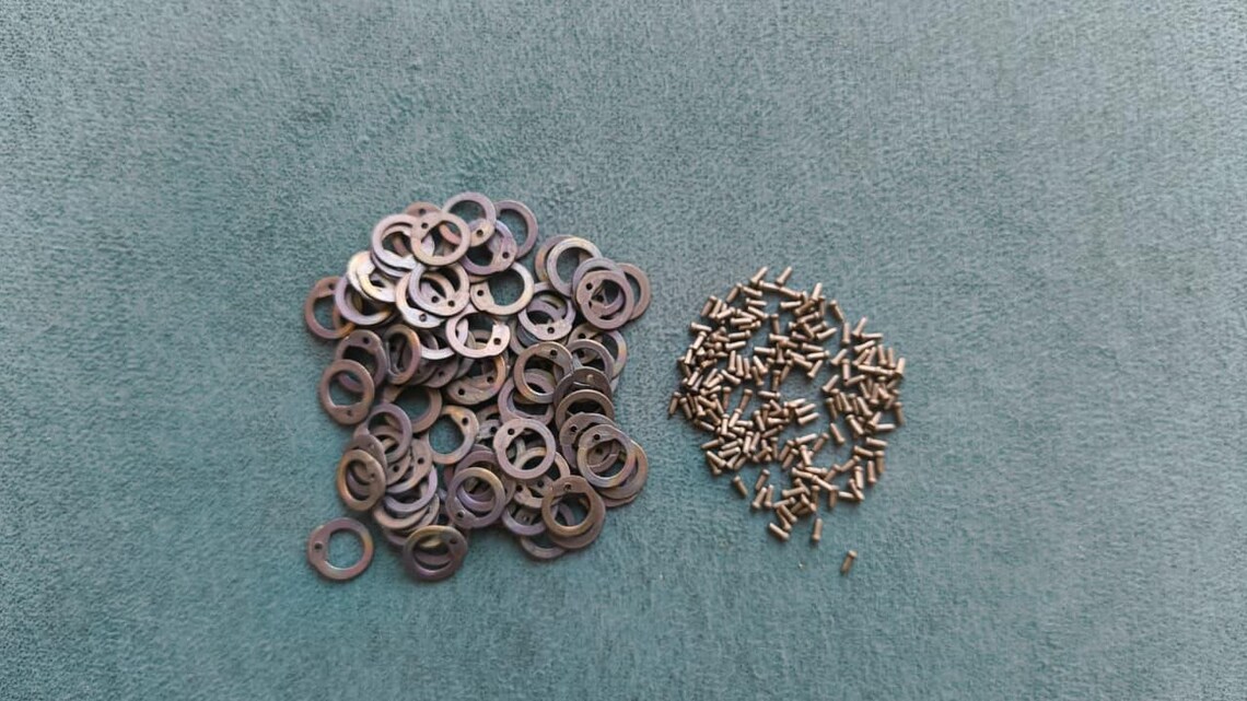 Titanium Flat Riveted Chainmail Rings Kit – Medieval Armor Repair ...
