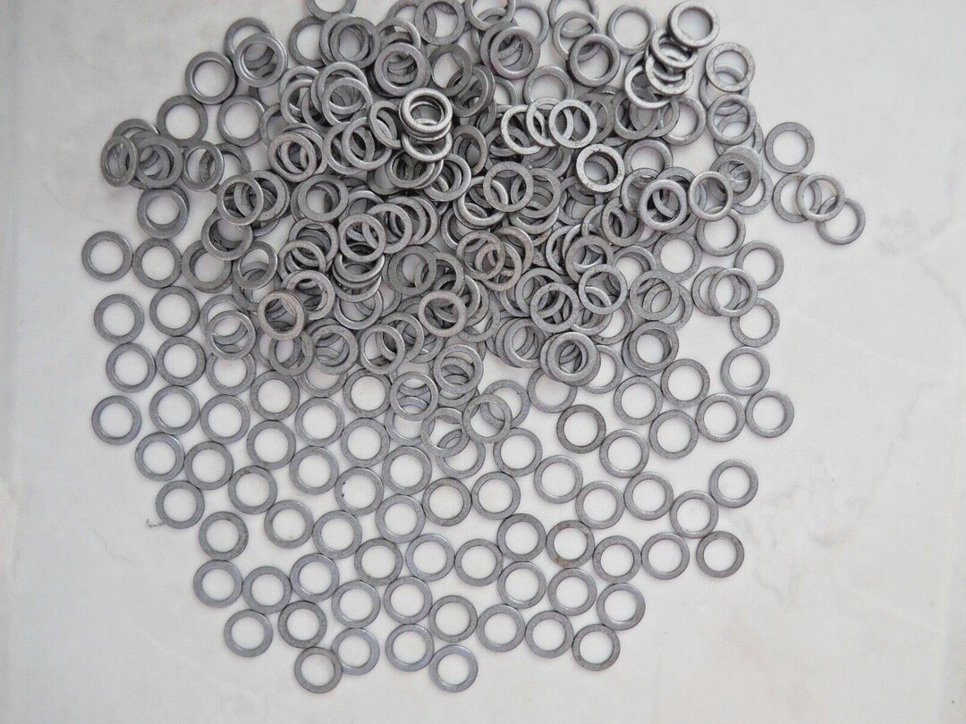 Chain Ring Riveted Mild Steel Flat Solid Riveted Chainmail Rings | 6mm-9mm, 18 Gauge Armor ...
