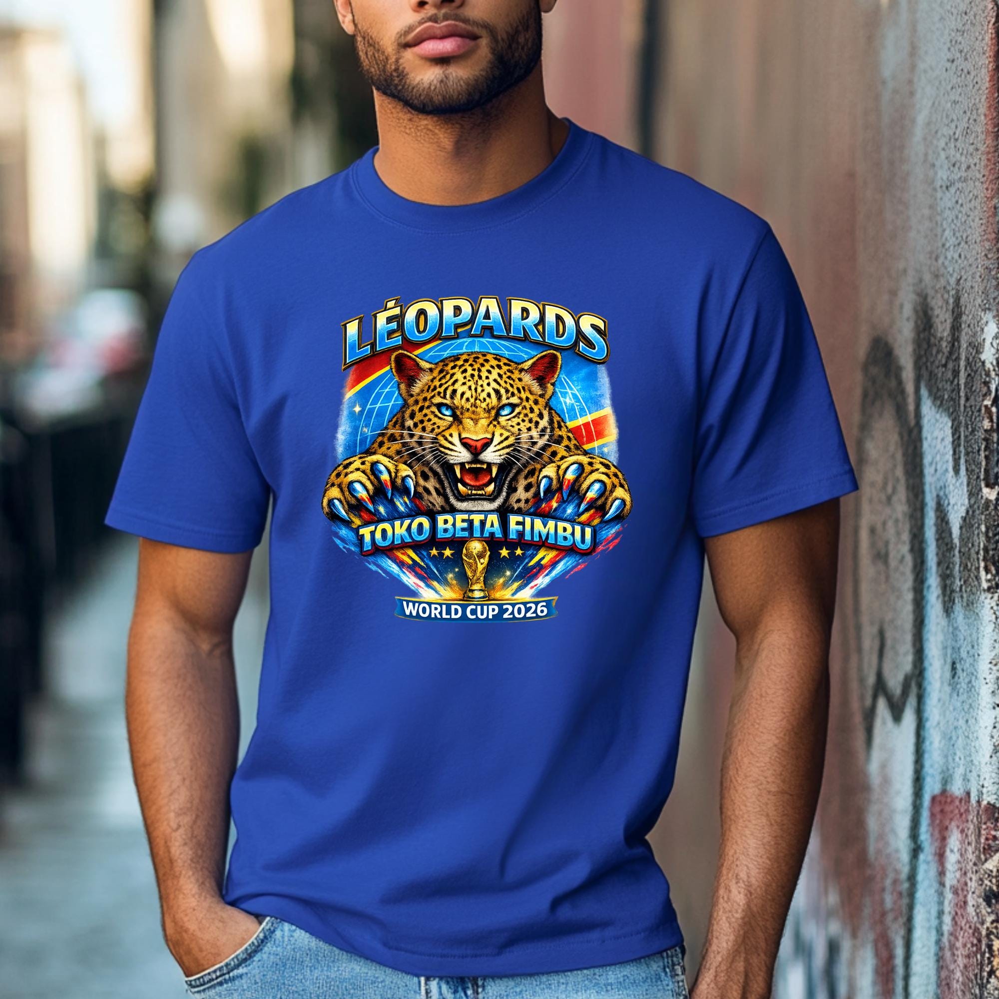 Leopards, WC Tokobeta Fimbu T-shirt, Est Comfort Colors 1717 World