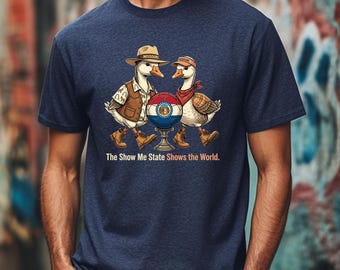 Die Show Me Zustand zeigt die WM 2026, Missouri Fußball-T-Shirt, Comfort Colors 1717 bestes Fußball-T-Shirt Geschenk, Spieltag, Sommer Fußball