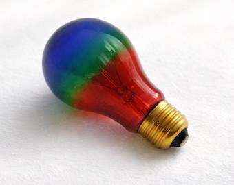 Rainbow Light Bulb 25W Decorative Ambient Room Lighting