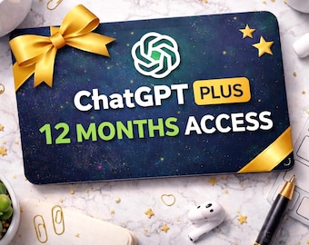 ChatGPT Plus – Accesso per 12 mesi - Ottieni un accesso affidabile per 12 mesi