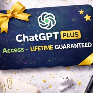 ChatGPT Plus – Livstidsgaranti (digital leverans)