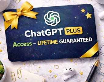 ChatGPT Plus – Garantía de por vida (Entrega digital)
