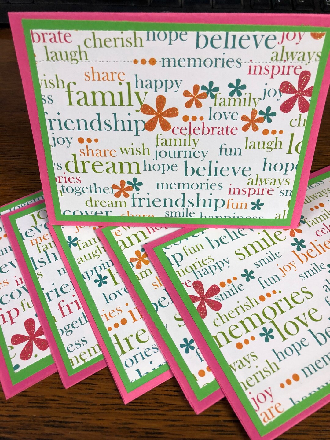 Notes For Friendship Friendship Note Card Set - Etsy
