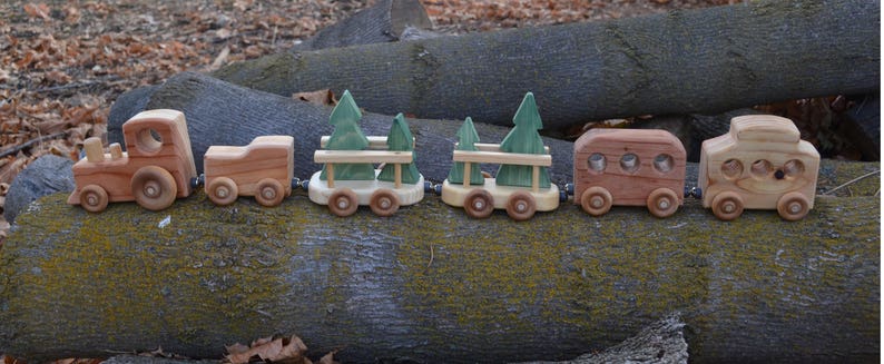 Christmas Tree Train Redwood Pine image 7