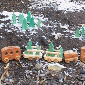 Christmas Tree Train Redwood Pine image 2