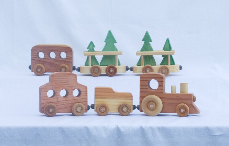 Christmas Tree Train Redwood Pine image 3