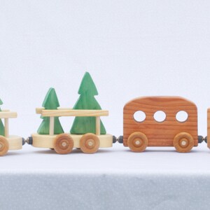 Christmas Tree Train Redwood Pine image 4