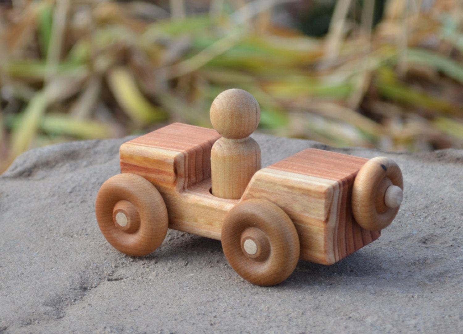 Jeep WW 2 Redwood Jeep Toy Car Handmade Etsy UK