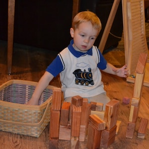 Tough Blocks, Redwood, Heirloom, Handmade, Blocks