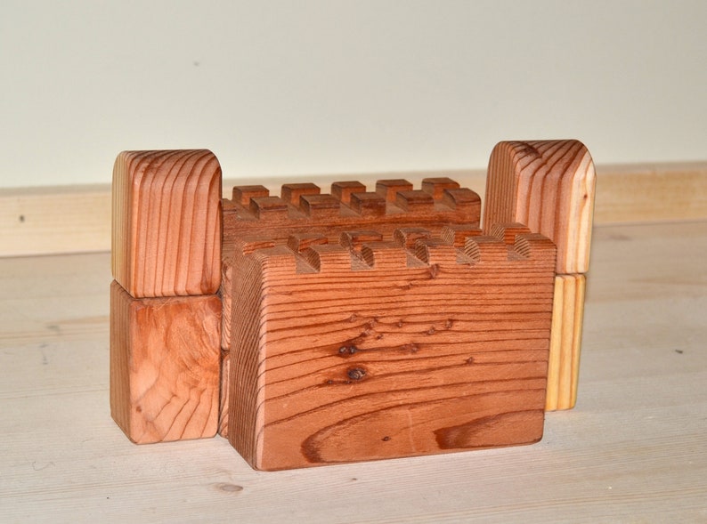 Temple Blocks Redwood Blocks Heirloom Blocks Designing Etsy