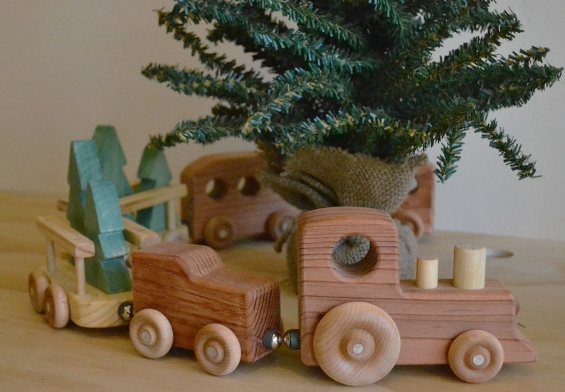 Christmas Tree Train Redwood Pine image 10