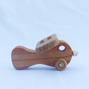 Airplane Redwood Wood Toy Plane