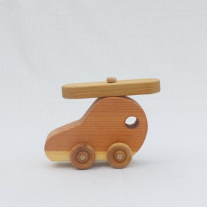 Helicopter, Redwood, Wood, Toy Copter, Chopper,