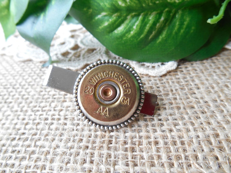 20 Gauge Shotgun Clip 7 Shotgun Tie Clip 20 Gauge Winchester Shotgun Shell Casing Etsy