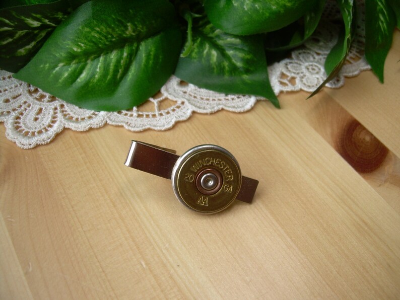 20 Gauge Shotgun Clip 9 Shotgun Tie Clip 20 Gauge Winchester Shotgun Shell Casing Etsy