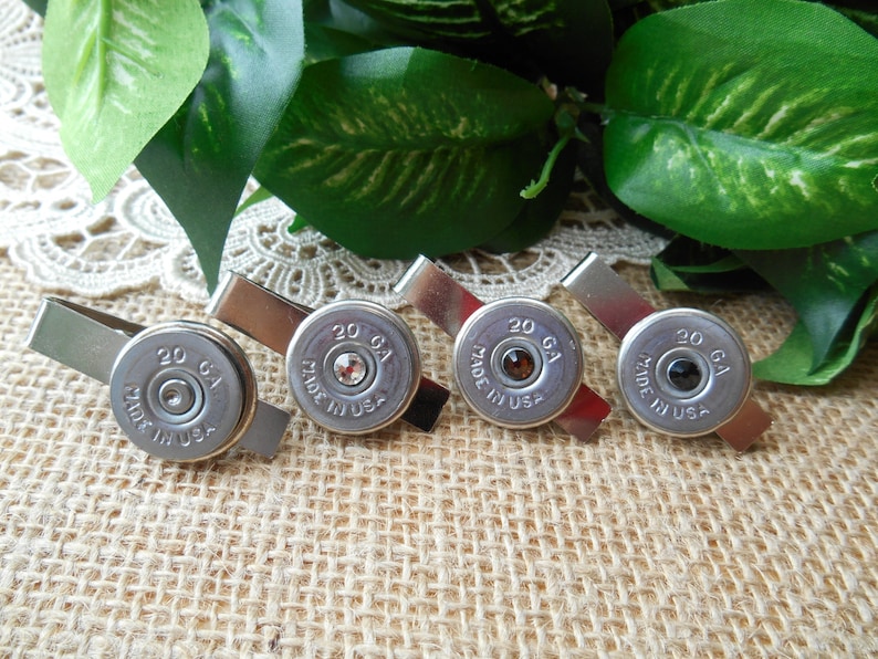 20 Gauge Shotgun Clip 10 Shotgun Shell Tie Clip 20 Gauge Made in USA Shotgun Etsy
