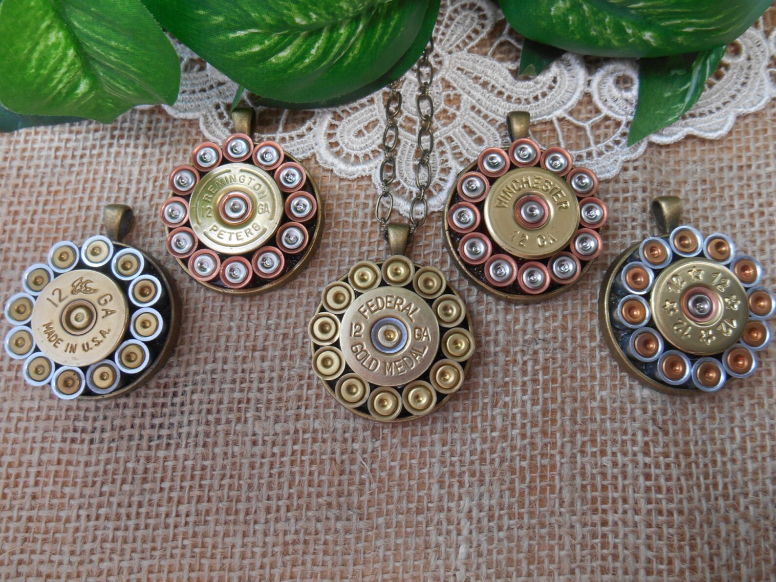 Shotgun Shell Jewelry 12 Gauge Winchester Round Primer Etsy