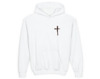 Yoked Christian Cross Hoodie | The only reason I am where I am today hoodie