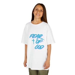 Fear of God Kid tee Christian image 2