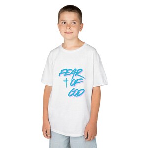 Fear of God Kid tee Christian image 3