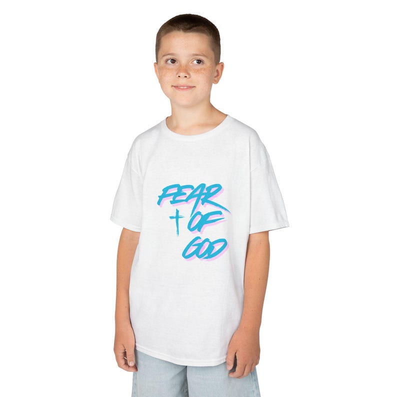 Fear of God Kid tee Christian image 3