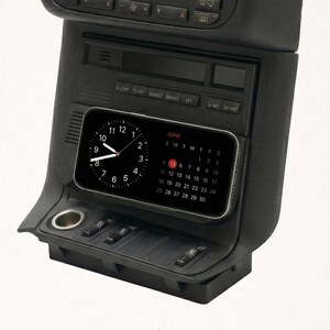 BMW E36 Seamless MagSafe Wireless Charger Phone Mount - OEM Look Interior Upgrade - Plug & Play