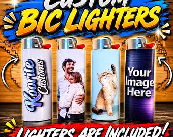 Custom BIC Lighters