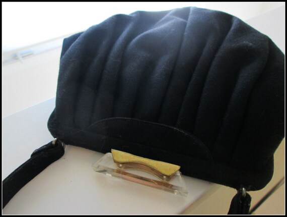 DIVINE !! Vintage Morris Moskowitz Handbag,  MM C… - image 5