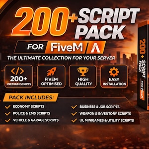 Paquete de más de 200 scripts para FiveM