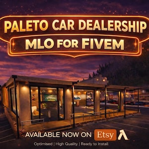 Concesionario de automóviles Paleto MLO FiveM