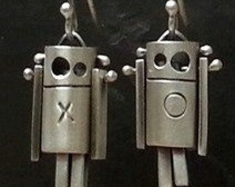 ROBot Earrings:XO