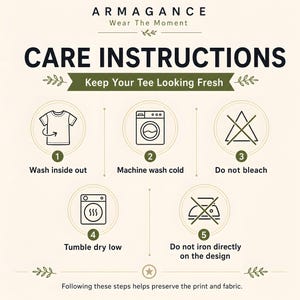 Premium quality Comfort Colors 1717 card showing garment dyed heavyweight t-shirt, soft ring-spun cotton feel, high quality printing, printed in the USA note, folded moss tee image, green icons, beige background, and everyday comfort details and fit.