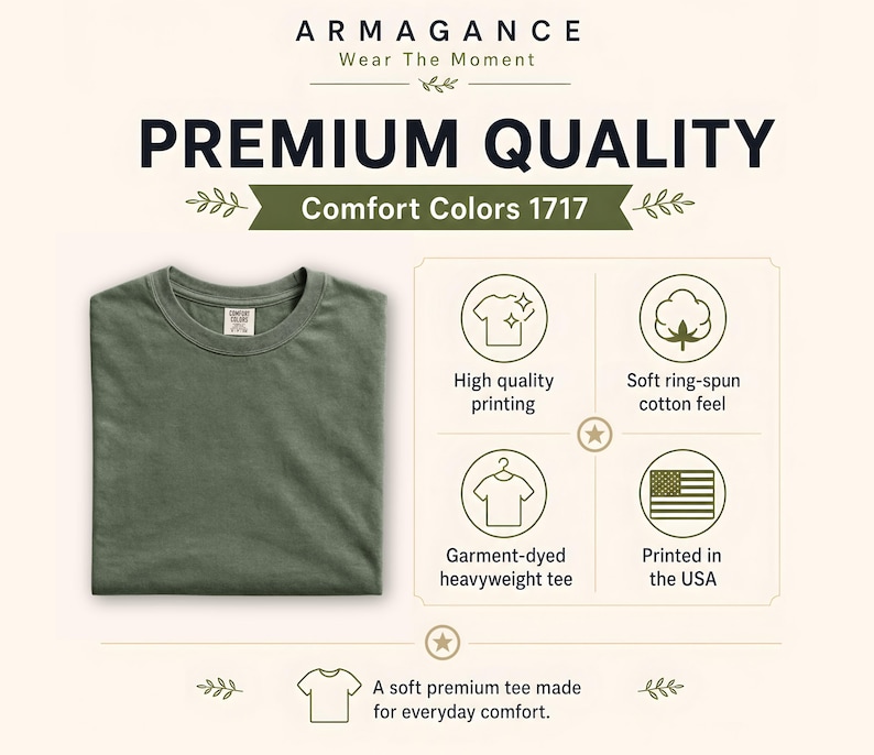 Personalization guide card with custom name field, sample text, pencil icon, spelling reminder, and checkout instructions for personalized t-shirts, custom names, dates, family gifts, birthday shirts, handmade-style apparel orders, and easy gift use.