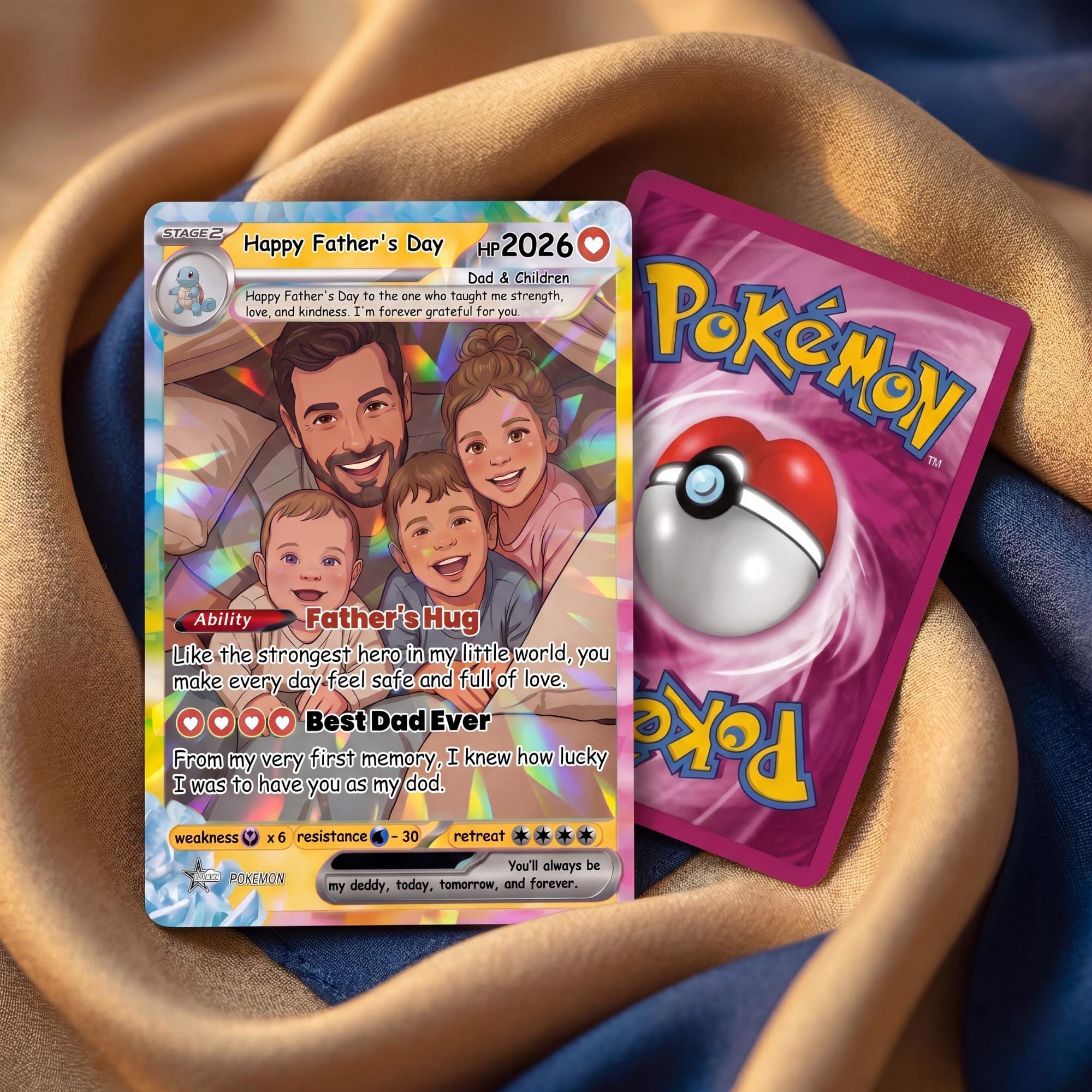 Customized Pokemons Metal Cards Fathers Day - Etsy Customized Pokemons Metal Cards Fathers Day - Etsy