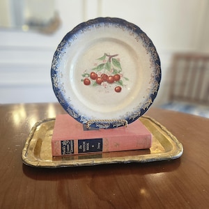 Lot8 De 6 Grandes Assiettes Plates Vintage Niderviller Modèle Chatons D 24,5 Cm - Vendu