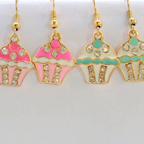 Rhinestone Cupcake Etsy