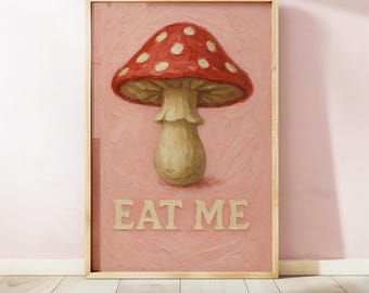 Funky Colorful Art Print, Dopamine Decor Poster, Eclectic Gallery Wall Art, Printable Home Decor