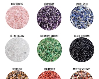 Gemstone chips sales