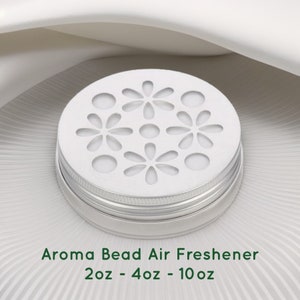 Scented Aroma Bead Diffuser Air Freshener 2oz 4oz 10oz Freshie Car Air Freshener Tin Home Fragrance Bathroom Deodorizer Scented Oil Diffuser